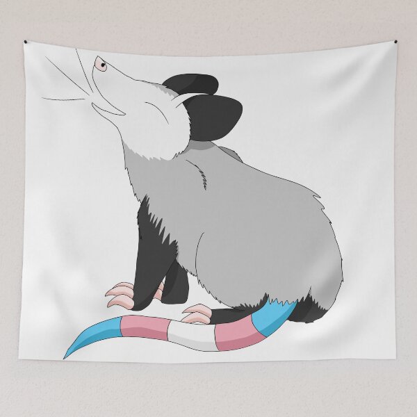 Item preview, Pride Possum- Trans designed and sold by Jackpaw.