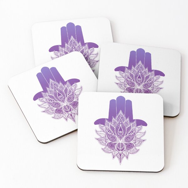 Item preview, Hamsa Fatima's hand ornaments mandala designed and sold by LuminOrb.