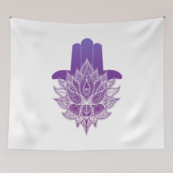 Item preview, Hamsa Fatima's hand ornaments mandala designed and sold by LuminOrb.