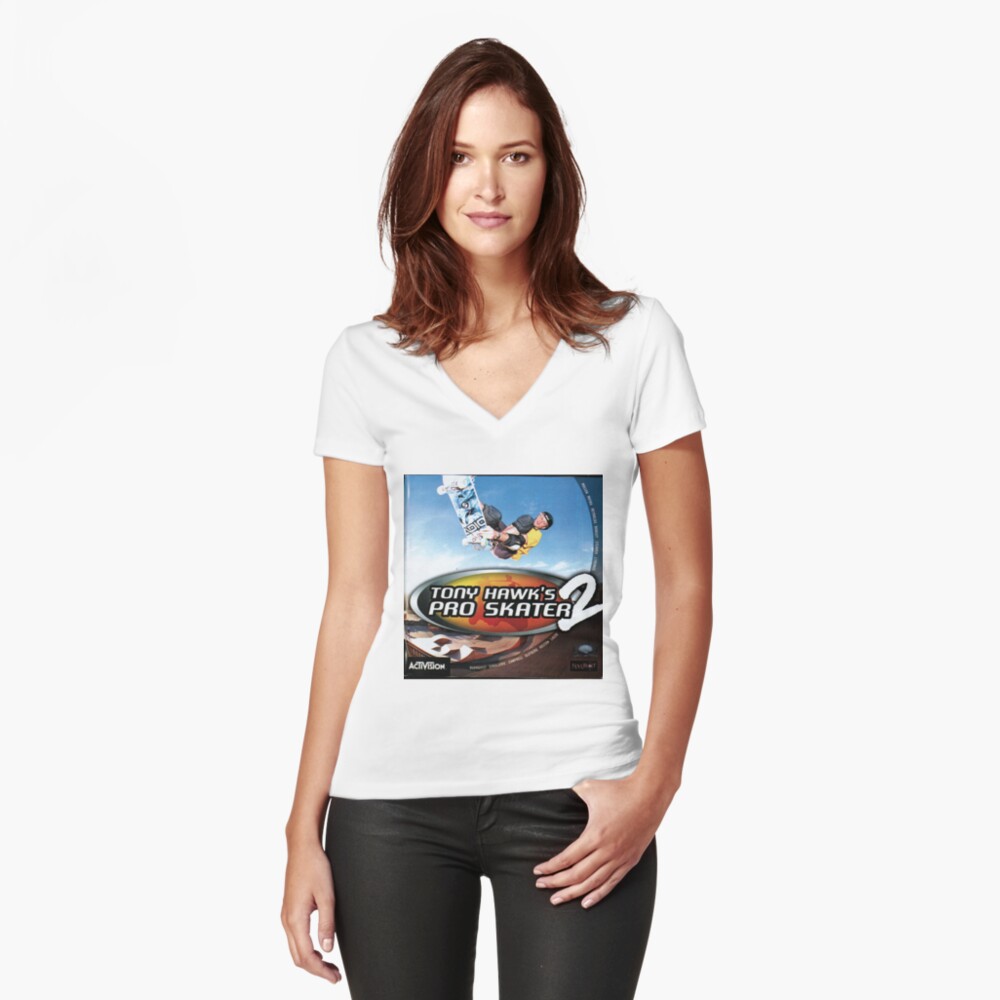 Tony hawk pro skater 2 t camisa de algodão das mulheres dos homens