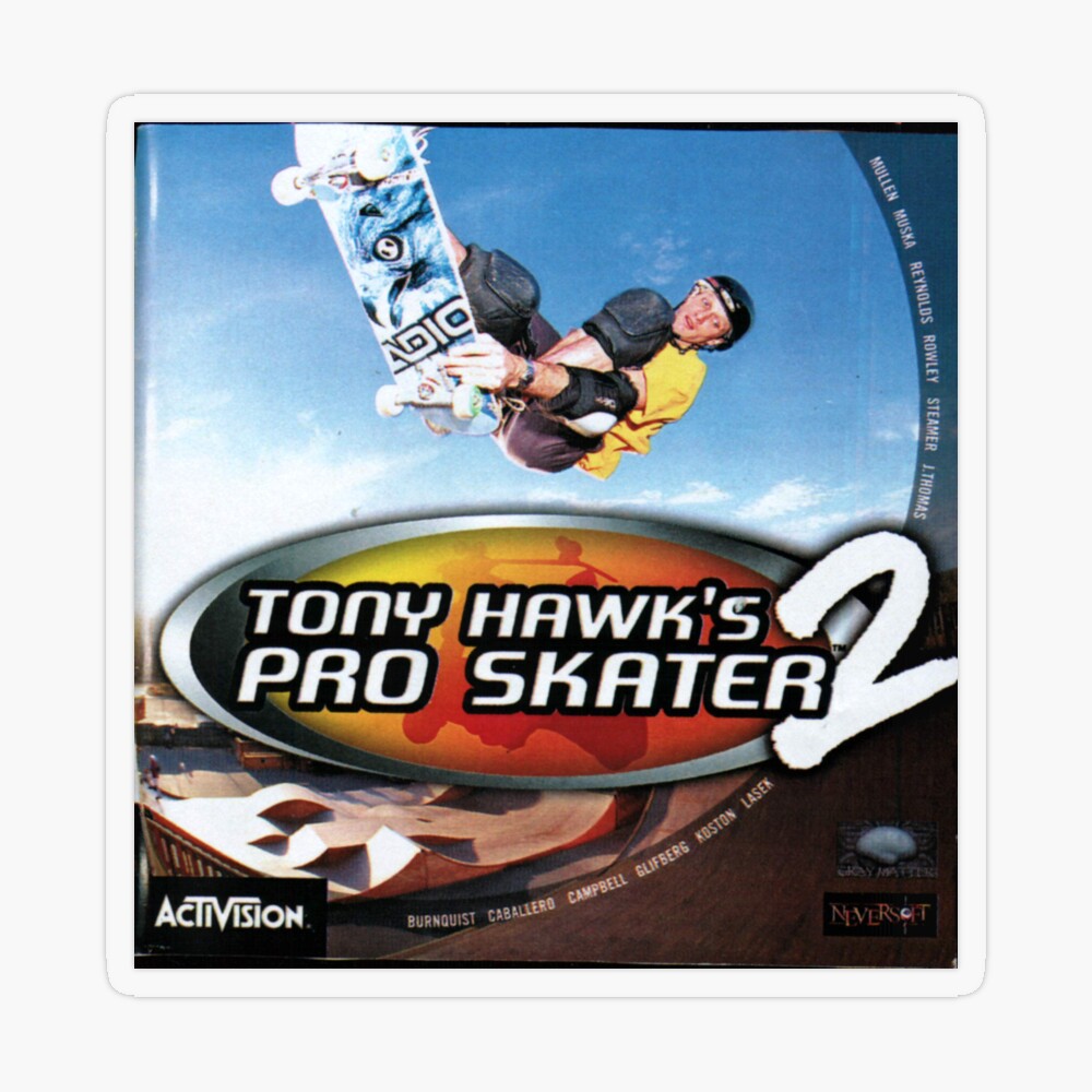 Tony Hawk's Pro Skater 1 + 2 Poster – My Hot Posters