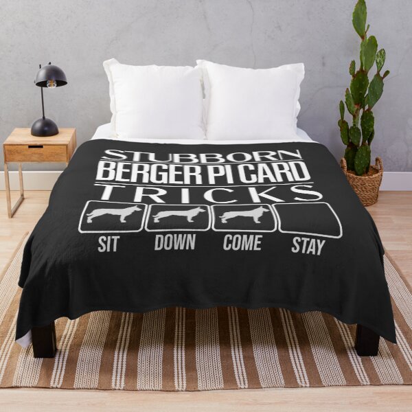 Item preview, Funny Berger Picard Design: Stubborn Berger Picard Tricks / Stubborn Dog Tricks, funny gift idea designed and sold by HEJAshirts.