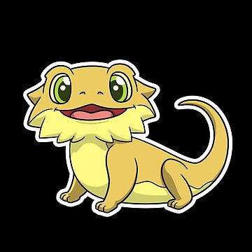Artwork thumbnail, Little Dude the Bearded Dragon by PogonaVitticeps