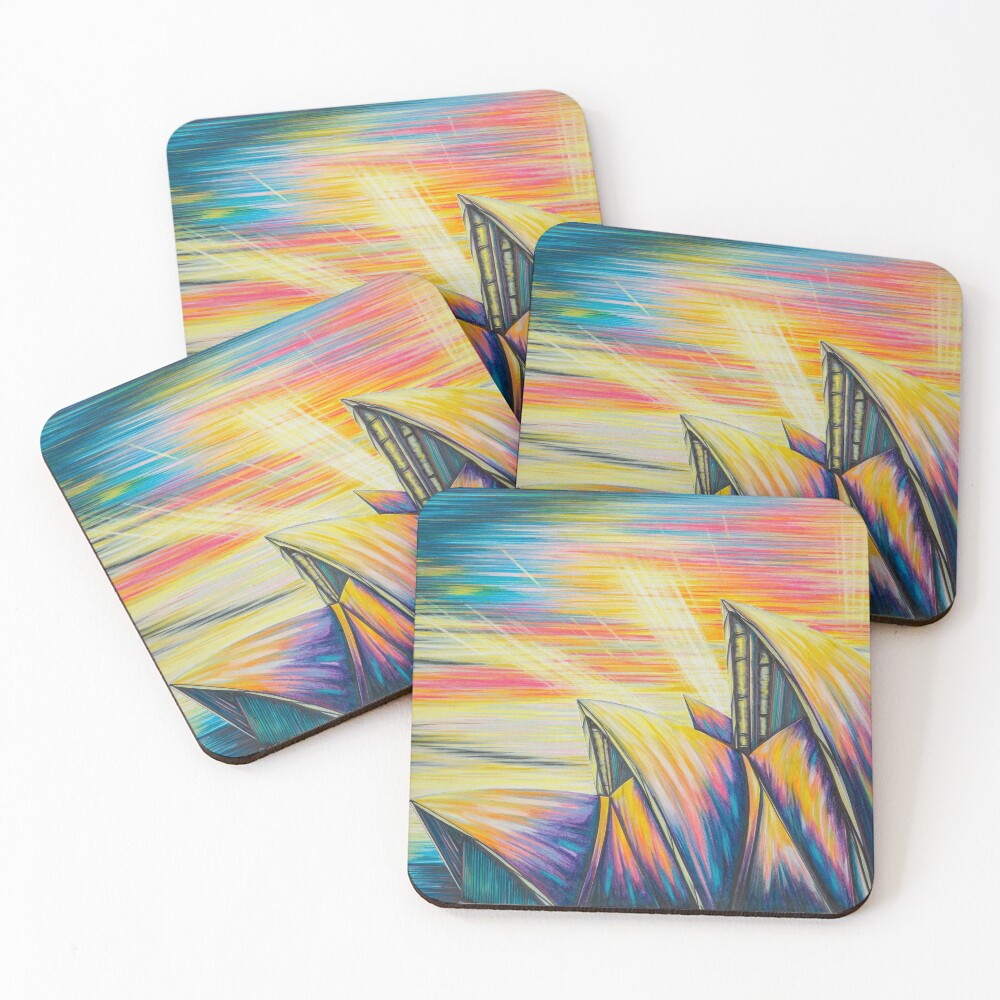 Item preview, Coasters (Set of 4) designed and sold by mgjohnsonart.