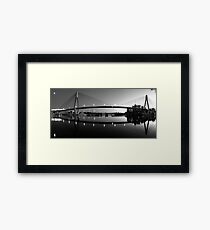 The Full Span ANZAC Bridge -Sydney Framed Print