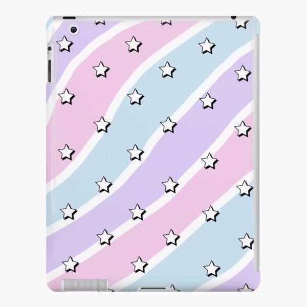 Aesthetic Blue Purple Pink Waves With Stars Wallpaper Ipad Case Skin By Pastel Paletted Redbubble