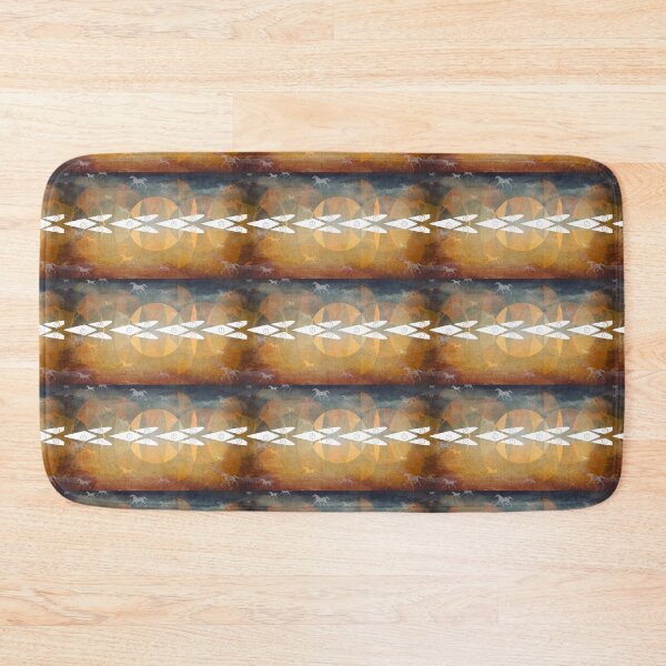 Item preview, Many horses running in the dark blue sky designed and sold by hutofdesigns.