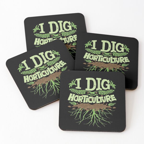 Item preview, I Dig Horticulture Funny Horticulturist Gardener Pun designed and sold by Delightfully Cynical.