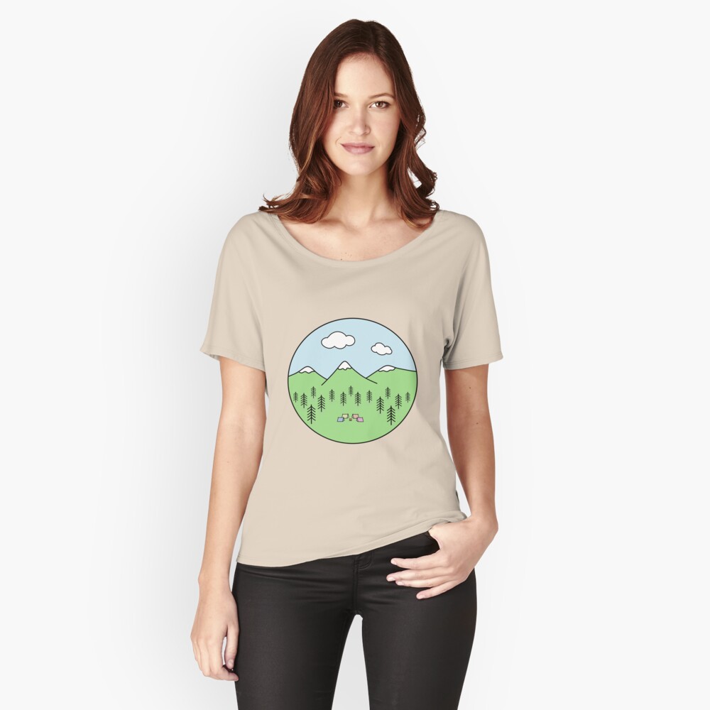 Item preview, Relaxed Fit T-Shirt designed and sold by Pastel-PaletteD.