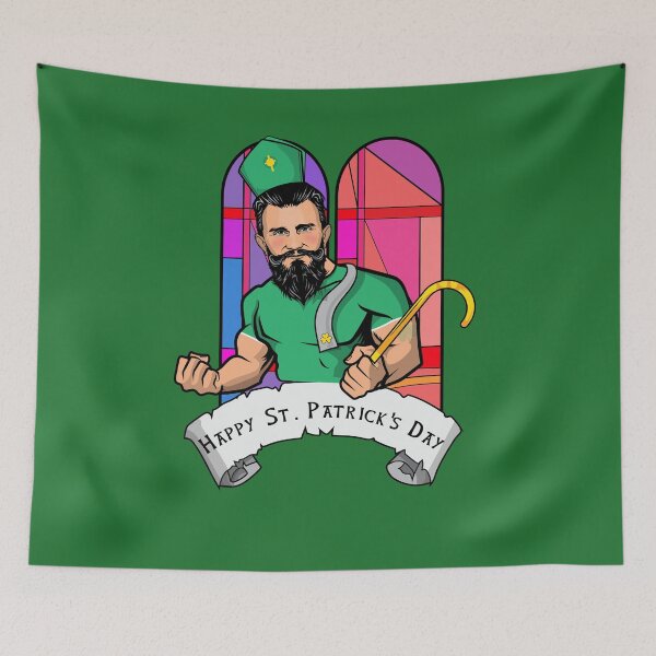 Item preview, Happy Saint Patricks day Irish American Design designed and sold by comhra.