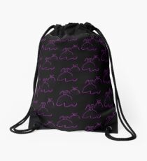 My Wedding Dress Design drawing Drawstring Bag