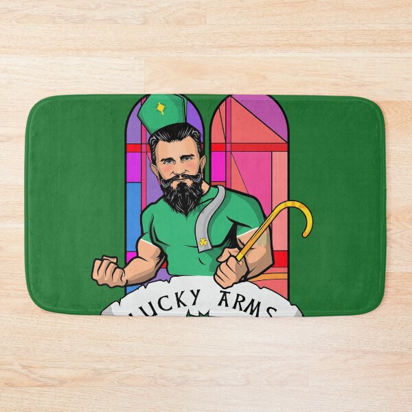 Item preview, Lucky arms Saint Patricks day Irish American Design designed and sold by comhra.