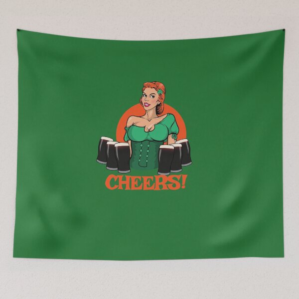 Item preview, Cheers boys Irish American Design designed and sold by comhra.