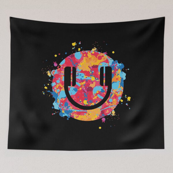 Item preview, Smile Headphones Festival EDM Dj Music Techno Rave designed and sold by MooonTees.