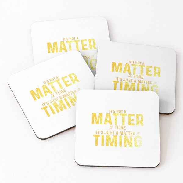 Item preview, A Matter of Timing designed and sold by the-type-store.