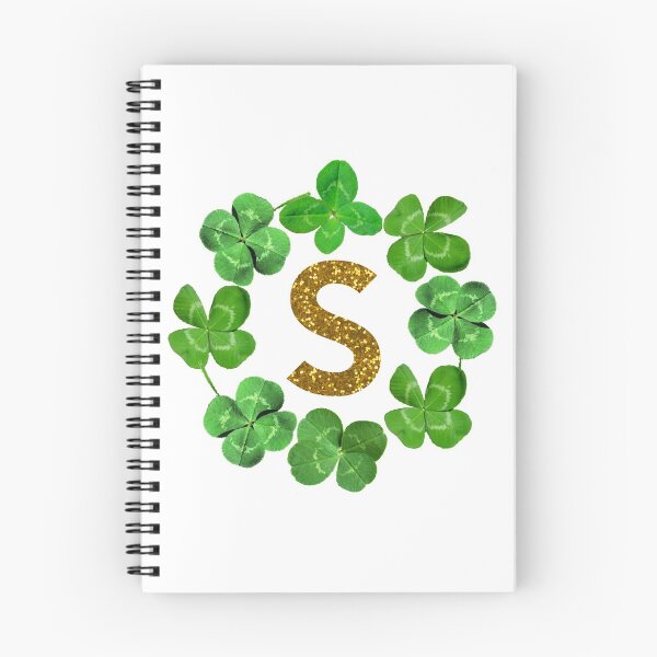 Item preview, Letter  s ,lucky clover,st patricks day,,shamrock, glitter,four leaf clover,4 leaf clover,st paddy alphabet designed and sold by Pascally.