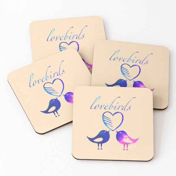 Item preview, Cute lovebirds logo designed and sold by MelanieNad.