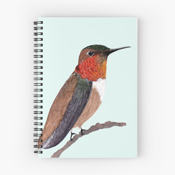 Item preview, RUFOUS HUMMINGBIRD designed and sold by BEATRIZ ABAITUA.