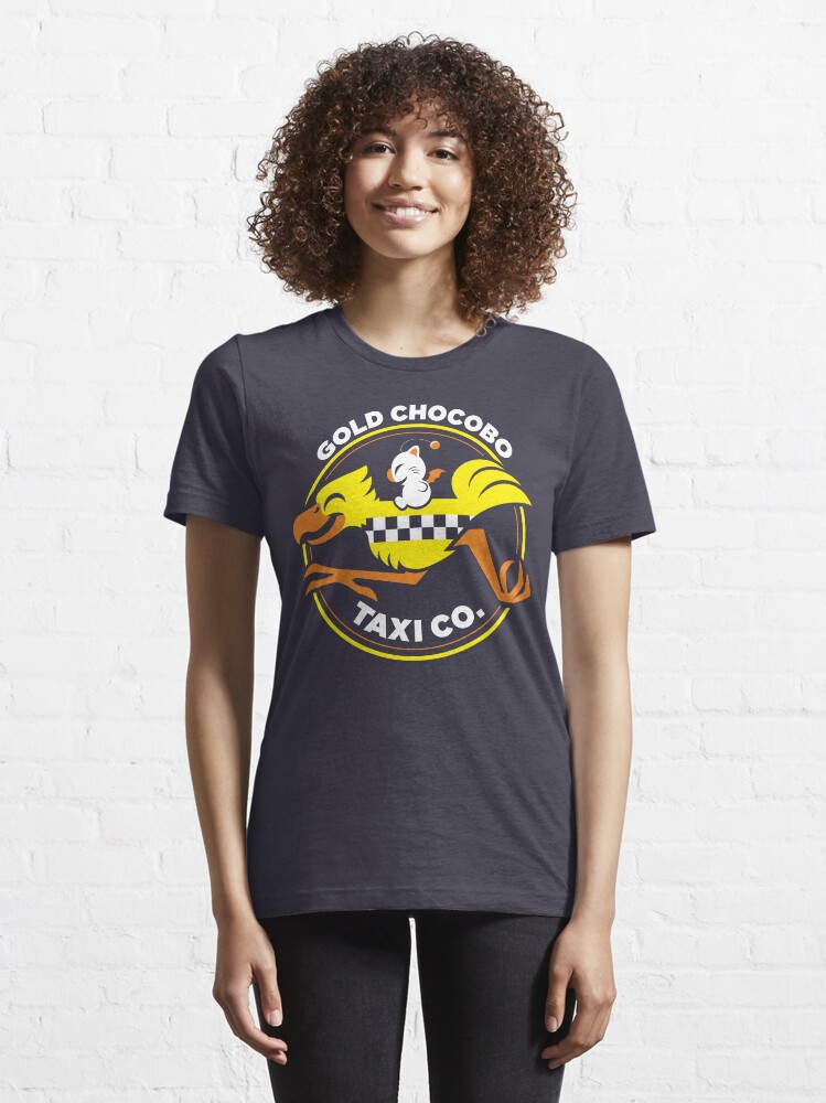 Alternate view of Gold Chocobo Taxi Co Essential T-Shirt