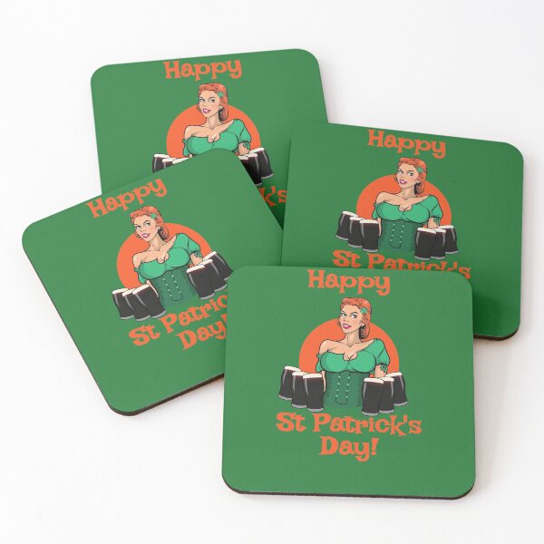 Item preview, Happy Saint Patricks day Cheers boys Irish American Design designed and sold by comhra.