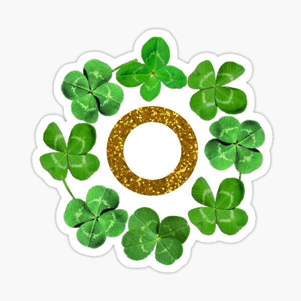 Copy of Copy of Letter I ,lucky clover,st patricks day,shamrock