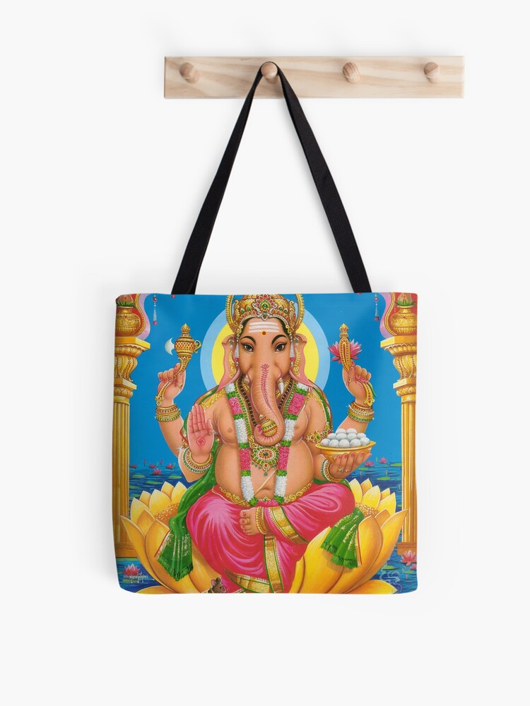 The Mocha Jute Ganesh Potli Bag – The ASF Shop