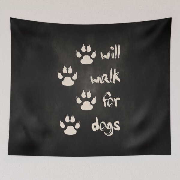 Item preview, Will Walk For Dogs designed and sold by SolarCross.