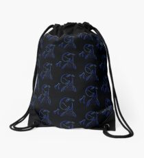 My Beautiful Girl Parrot drawing Drawstring Bag