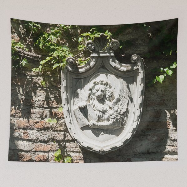 Item preview, Classic Venetian - Saint Marks Winged Lion Marble Cameo designed and sold by Georgia Mizuleva.