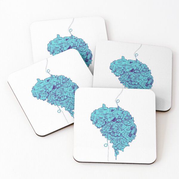 Item preview, Cyberpunk Mindblown - Dreamy Blue designed and sold by fishytan.