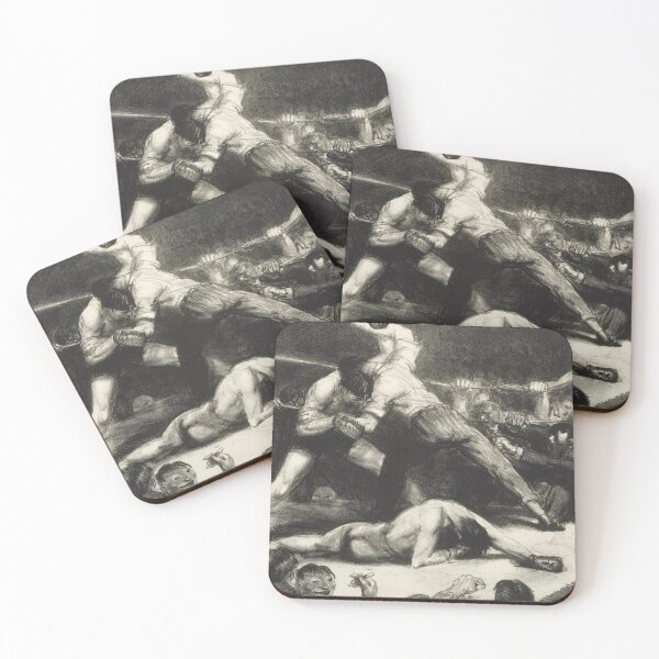 Item preview, A Knock-Out - George Bellows - 1921 designed and sold by CrankyOldDude.