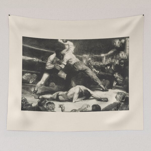 Item preview, A Knock-Out - George Bellows - 1921 designed and sold by CrankyOldDude.