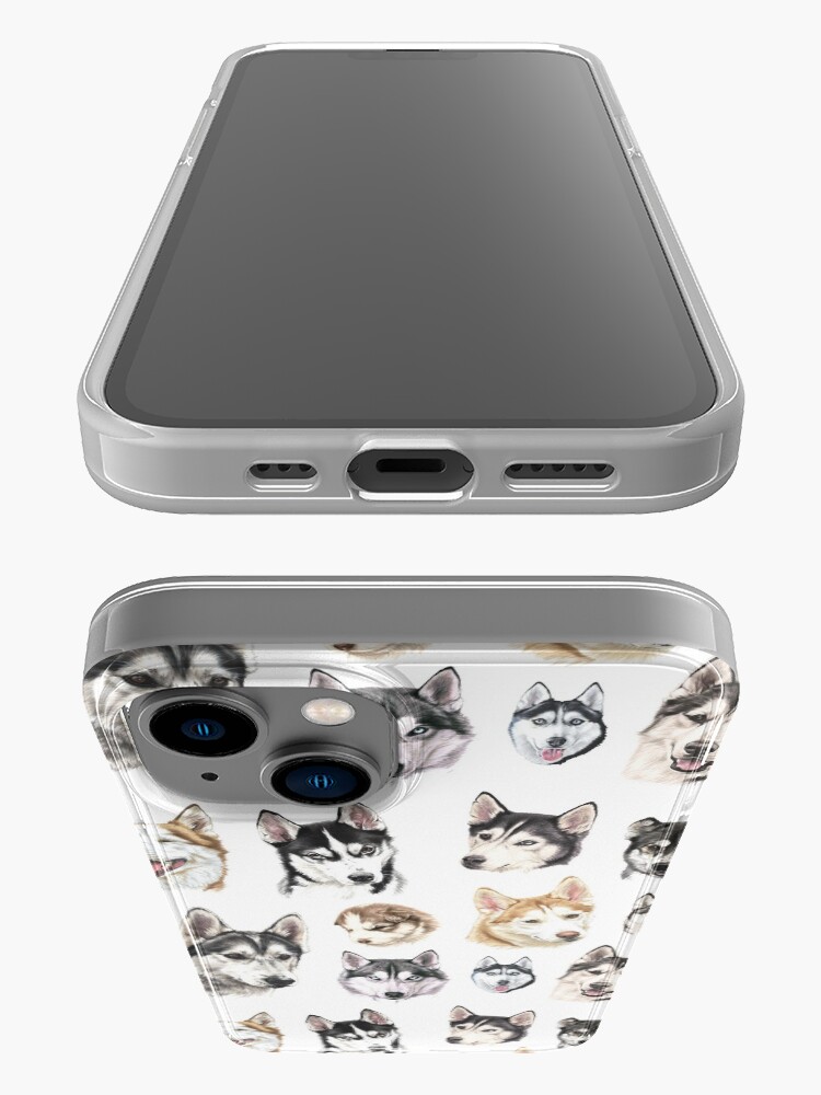 Husky collage iPhone Case