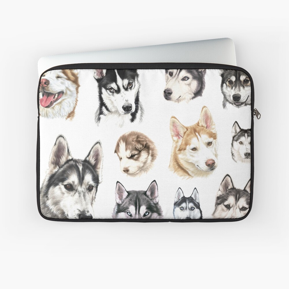 Husky collage iPhone Case