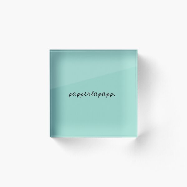 papperlapapp Acrylblock