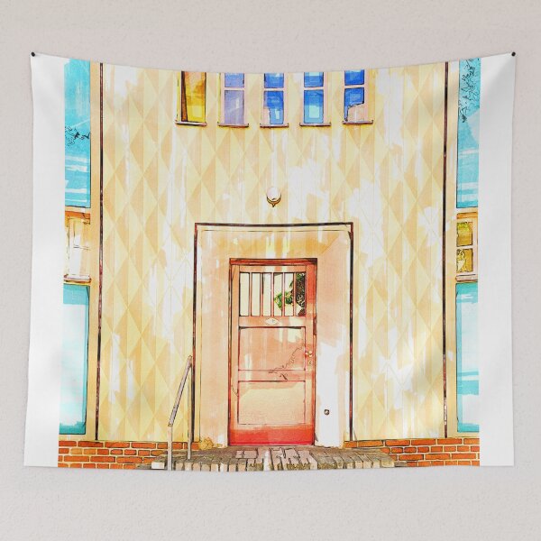 Item preview, Old Vintage Door In Berlin Germany designed and sold by ColortrixArt.
