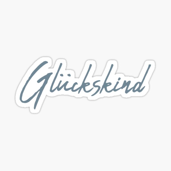 Glückskind Sticker
