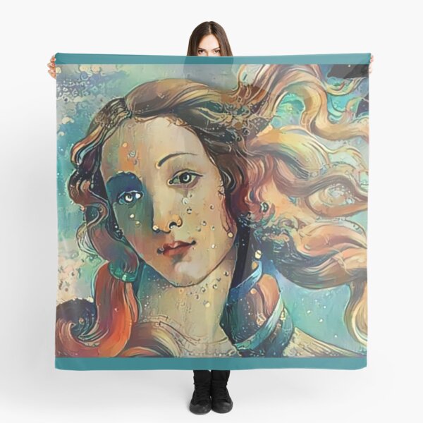 The Birth of Venus (Botticelli) Makeover Scarf