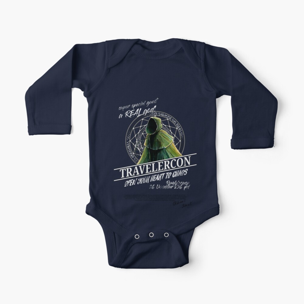 Travelercon 6 Commemorative Poster Baby One Piece By Alexjaynel Redbubble