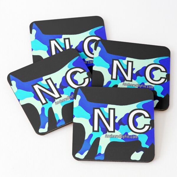 Item preview, Aqua Camouflage NC PIG designed and sold by barryknauff.