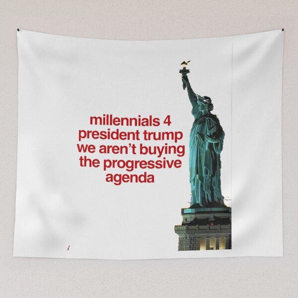 Item preview, millennials 4 president trump designed and sold by Samthenet.