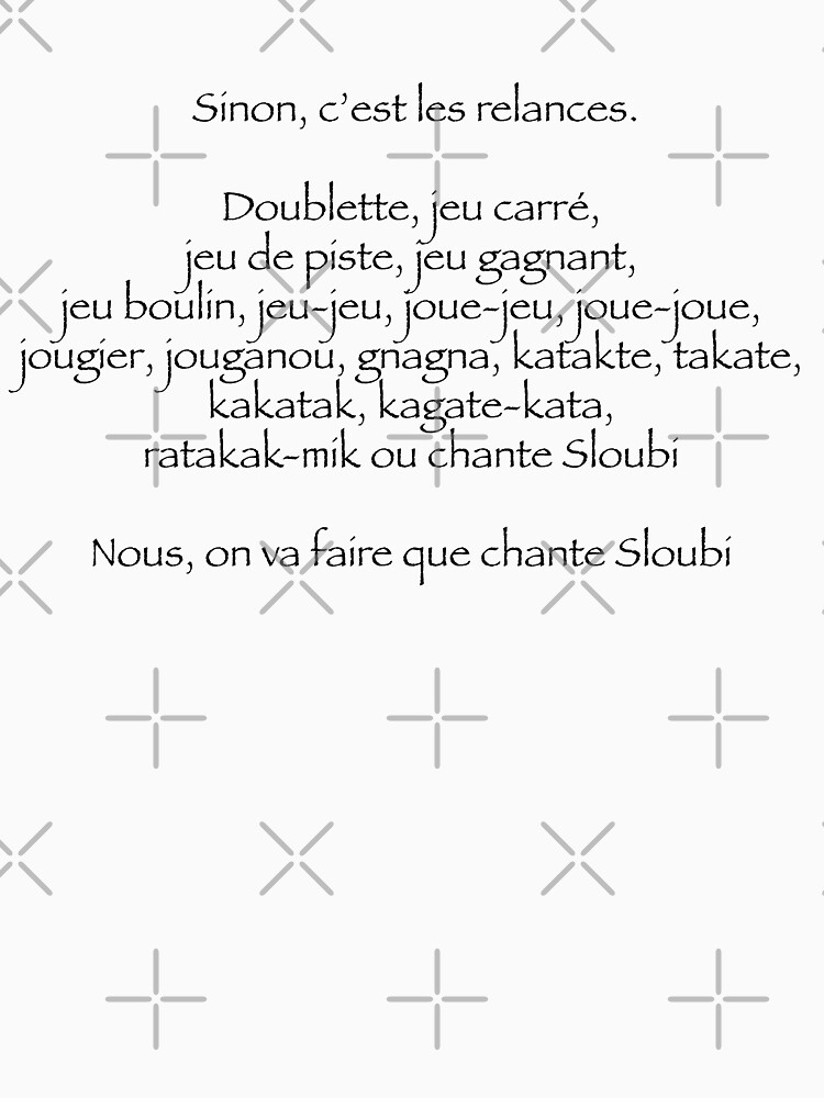 « Chante Sloubi » par Timena