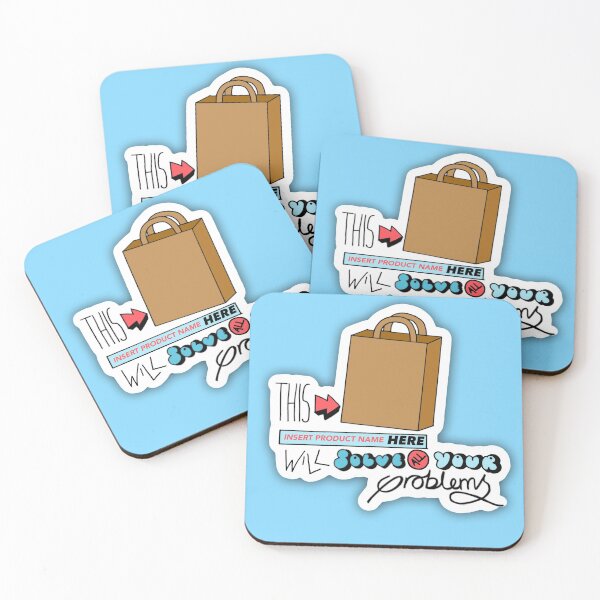 Item preview, Shopping will solve all your problems designed and sold by rosydesigns.