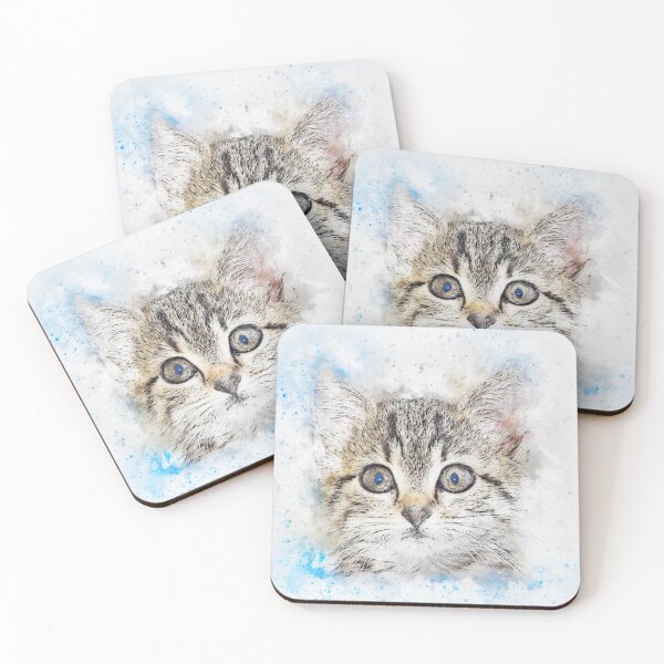 Item preview, Gazing Cat designed and sold by DailyMotivePrints.