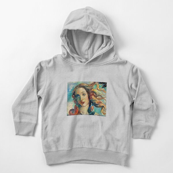 The Birth of Venus (Botticelli) Makeover Toddler Pullover Hoodie