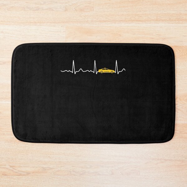 Item preview, Taxi / Cabby - heartbeat, heart line, pulse, EKG designed and sold by Mohja-Design.