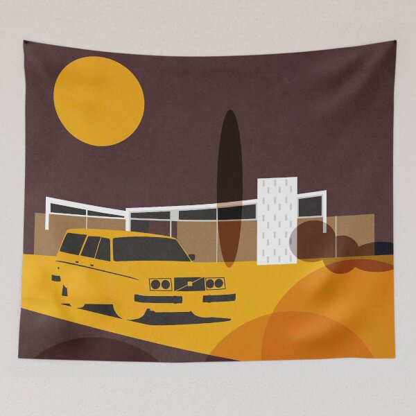 Item preview, Mid-century modern home and retro car designed and sold by Doug1234.