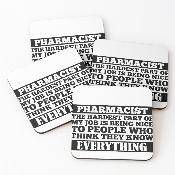 Item preview, Pharmacist The Hardest Part - Black designed and sold by saechla.