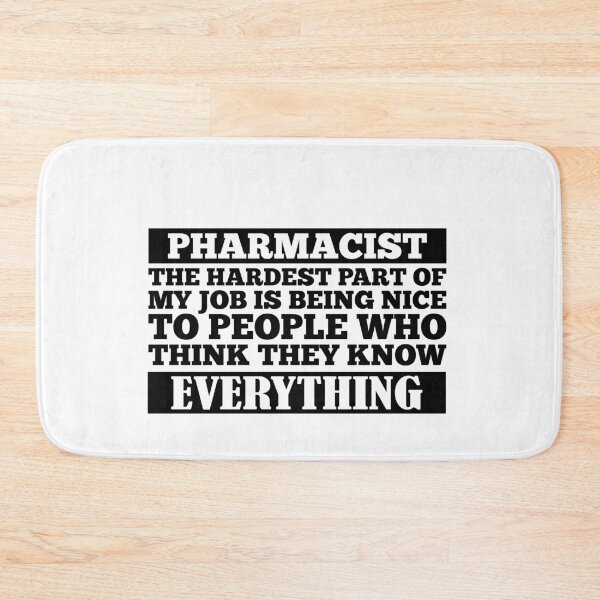 Item preview, Pharmacist The Hardest Part - Black designed and sold by saechla.