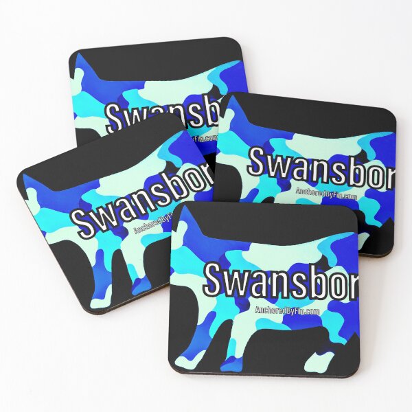 Item preview, Swansboro  Aqua Camouflage NC PIG designed and sold by barryknauff.